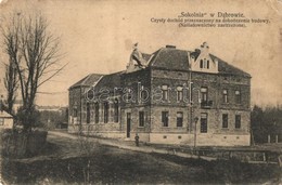 T3 Dabrowa Górnicza, Sokolnia, Czysty Dochód Przeznaczony Na Dokonczenie Budowy / Sokol School, Charity Postcard  (EK) - Zonder Classificatie