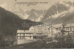 T2/T3 Macugnaga, Grand Hotel E Monte Rosa (EK) - Zonder Classificatie