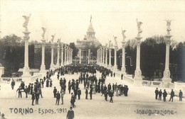 ** T2 1911 Torino, Turin; Esposizione, Inaugurazione / Opening Of The Expo, Photo - Non Classés