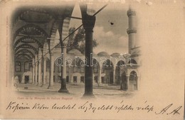 T2/T3 1899 Constantinople, Istanbul; Cour De La Mosquée De Sultan Bayazid / Courtyard Of Sultan Bayazid Mosque  (EK) - Non Classificati