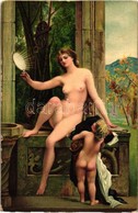 ** T4 Die Wahrheit / Erotic Art Postcard, Litho. S: Paul Jacques Aimé Baudry (b) - Zonder Classificatie