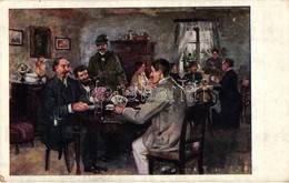 ** T2 Vasárnap Délután. Az Országos Anya és Csecsemővédő Egyesület Kiadása No. 883 / Hungarian Card Players S: Bihari - Zonder Classificatie