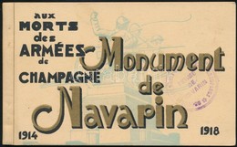 * 1914-1918 Monument De Navarin Aux Morts Des Armées De Champagne - Postcard Booklet With 12 Postcard Of WWI French Mili - Non Classificati