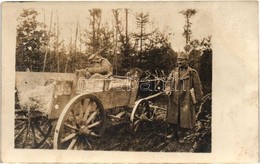 * T2 1917 Galícia. Sebesült Osztrák-magyar Katonák Szállítása / WWI Transporting The Injured Austro-Hungarian K.u.K. Sol - Unclassified