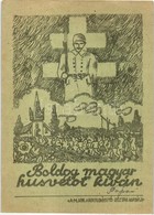 T2/T3 1942 Boldog Magyar Húsvétot! Tábori Postai Levelezőlap / WWII Hungarian Military Field Post, Easter Greetings (EK) - Non Classés