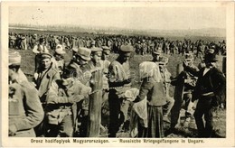 T2 Orosz Hadifoglyok Magyarországon. Alexy Felvétele 1914. / Russische Kriegsgefangene In Ungarn / WWI Russian POWs (pri - Unclassified