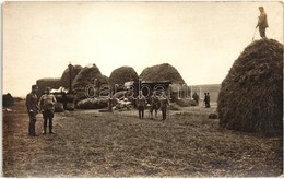 ** T2/T3 Osztrák-magyar Katonák Segítenek A Mezőgazdasági Munkában Az Olasz Fronton / WWI Austro-Hungarian K.u.K. Soldie - Non Classés