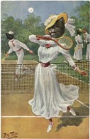 ** T2 Cats Playing Tennis. T.S.N. Serie 851 (6 Dess). S: Arthur Thiele - Non Classés