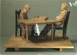 T2 Schackspelare / Swedish Chess Game S: Axel Petersson Döderhultarn - Modern Postcard - Unclassified