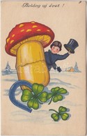 T2 New Year, Chimney Sweeper, Mushroom, Clover - Non Classés