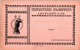 ** T2 Nemzetközi Világposta Levelezőlap úrleánynak. A Feladó Vallomásai A Hátoldalon / International World Post Postcard - Non Classés