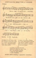 ** T4 Vadász Dal / Jägerlied / Shooting Song. Music Sheet (fa) - Zonder Classificatie