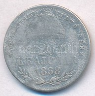 1868KB 20kr Ag 'Magyar Királyi Váltó Pénz' T:3 - Non Classés