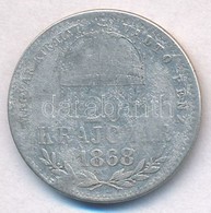 1868KB 20kr Ag 'Magyar Királyi Váltó Pénz' T:3 - Zonder Classificatie