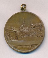 Berán Lajos (1882-1943) 1931. 'Budapesti Emlék' Br Emlékérem, Füllel (41mm) T:2 Ph. - Non Classés