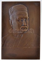 Csillag István (1881-1968) 1907. 'Tóth Béla' Br Plakett (75x50mm) T:2,2- - Non Classificati