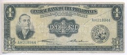 Fülöp-szigetek DN (1949) 1P T:III-
Philippines ND (1949) 1 Peso C:VG
Krause 133 - Non Classés