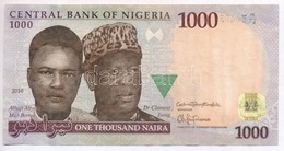 Nigéria 2016. 1000N T:III
Nigeria 2016. 1000 Naira C:F - Unclassified