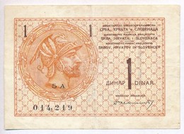 Szerb-Horvát-Szlovén Királyság 1919. 1D T:III
Kingdom Of The Serbs, Croats And Slovenes 1919. 1 Dinar  C:F
Krause 12 - Non Classés