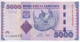 Tanzánia 2010. 5000Sh T:III,III-
Tanzania 2010. 5000 Shillings C:F,VG - Non Classés