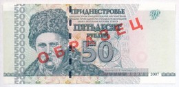Transznisztria 2007. 50R 'MINTA' T:I
Transnistria 2007. 50 Rublei 'SPECIMEN' C:UNC - Non Classés