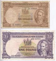 Új-Zéland 1967. 10Sh + 1P T:III,III-
New Zealand 1967. 10 Shilling + 1 Pound C:F,VG
Krause 158.d, 159.d - Non Classés