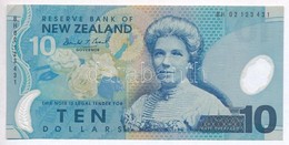 Új-Zéland 1999-2004. 10D T:III
New Zealand 1999-2004. 10 Dollars C:F
Krause 178.a - Non Classés