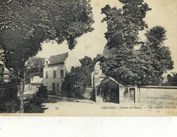 CPA ( 78) CROISSY La Vieille Eglise (b Bur) - Croissy-sur-Seine