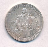 Amerikai Egyesült Államok 1982S 1/2$ Ag 'George Washington Születésének 250. évfordulója' T:1-(PP) Kis Patina 
USA 1982S - Unclassified