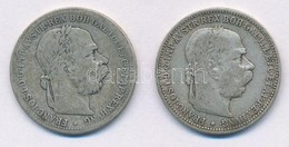 Ausztria 1893-1894. 1K Ag 'Ferenc József' (2xklf) T:2-,3
Austria 1893-1894. 1 Corona Ag 'Franz Joseph' (2xdiff) C:VF,F - Non Classés