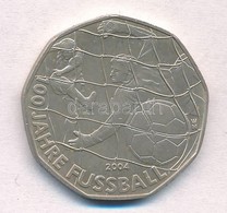 Ausztria 2004. 5E Ag 'Osztrák Labdarúgás 100. évfordulója' T:1-
Austria 2004. 5 Euro Ag 'Centennial Of Austrian Soccer'  - Non Classés