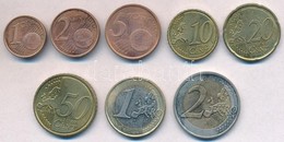 Ciprus 2008. 1c-2E (8xklf) Forgalmi Sor T:1-,2
Cyprus 2008. 1 Cent - 2 Euro (8xdiff) Coin Set C:AU,XF - Non Classés