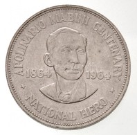 Fülöp-szigetek 1964. 1P Ag '100 éve Született Apolinario Mabini' T:2
Philippines 1964. 1 Peso Ag '100th Anniversary - Bi - Non Classés