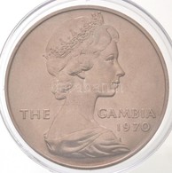 Gambia 1970. 8Sh Cu-Ni 'Víziló' T:1,1-
Gambia 1970. 8 Shillings Cu-Ni 'Hippopotamus' C: UNC,AU
Krause KM#7 - Non Classés