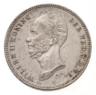 Hollandia 1848. 25c Ag 'II. Vilmos' (3,55g) T:1-
Netherlands 1848. 25 Cents Ag 'William II' (3,55g) C:AU
Krause KM#76 - Non Classés