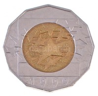 Horvátország 1998. 25K Sárgaréz-Cu-Ni 'Európai Unió' T:2 
Croatia 1998. 25 Kuna 'European Unio' C:XF 
Krause KM#64 - Non Classés