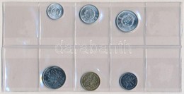 Kína 1984-2009. 1f-1Y (6xklf) érme Szett T:1-
China 1984-2009. 1 Fen - 1 Yuan (6xdiff) Coin Set C:AU - Non Classés