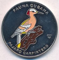 Kuba 2001. 1P Cu-Ni 'Harkály' Hátlap Festett Multicolor T:1,1-
Cuba 2001. 1 Peso Cu-Ni 'Carpenter Bird - Pajero Carpinte - Non Classés