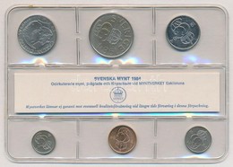 Svédország 1984. 10ö-5K (6xklf) Forgalmi Szett, Műanyag Tokban T:1
Sweden 1984. 10 Öre - 5 Kronor (6xdiff) Coin Set In P - Non Classés