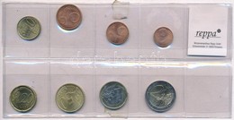 Szlovákia 2009. 1c-2E (8xklf) Forgalmi Sor T:1-
Slovakia 2009. 1 Cent - 2 Euro (8xdiff) Coin Set C:AU - Non Classés