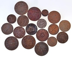 Vegyes Fémpénz Tétel A 18-19. Századból (18xklf) T:2-3-
Mixed Coin Lot From The 18th-19th Centuries (18xdiff) C:XF-VG - Non Classés