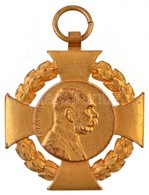 1908. 'Katonai Jubileumi Kereszt' Aranyozott Br Kitüntetés T:2
Hungary 1908. 'Diamond Jubilee Cross For The Armed Forces - Autres & Non Classés