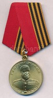 Oroszország 1994. 'Zsukov Érem' Sárgaréz Kitüntetés Mellszalaggal T:1-
Russia 1994. 'Medal Of Zhukov' Brass Decoration W - Autres & Non Classés