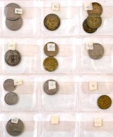 94db-os Vegyes Magyar és Külföldi érme Tétel, Benne Több Rézkrajcár T:vegyes
94pcs Of Various Coins, Including Several C - Non Classés