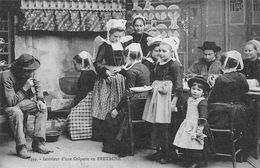 Métier:     Boulanger. Pâtisserie  Intérieur D'une Crêperie En Bretagne     (voir Scan) - Autres & Non Classés