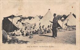 Métier:      Boulanger. Pâtisserie.   Camp Du Ruchard    37   Distribution Du Pain    (pli Voir Scan) - Otros & Sin Clasificación