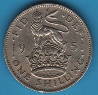 UK 1 Shilling 1951 George VI English Crest KM# 876 - I. 1 Shilling