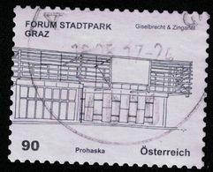 Autriche 2012 Oblitération Ronde Used Architecture Forum Stadtpark Graz - Used Stamps