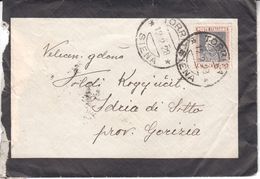 1119 -BRIEF-SIENA     Nach IDRIJA - Stamps For Advertising Covers (BLP)