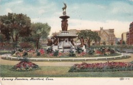 Connecticut Hartford Corning Fountain 1907 - Hartford